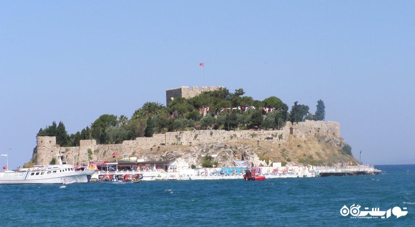  قلعه کوش آداسی شهر ترکیه کشور کوش آداسی